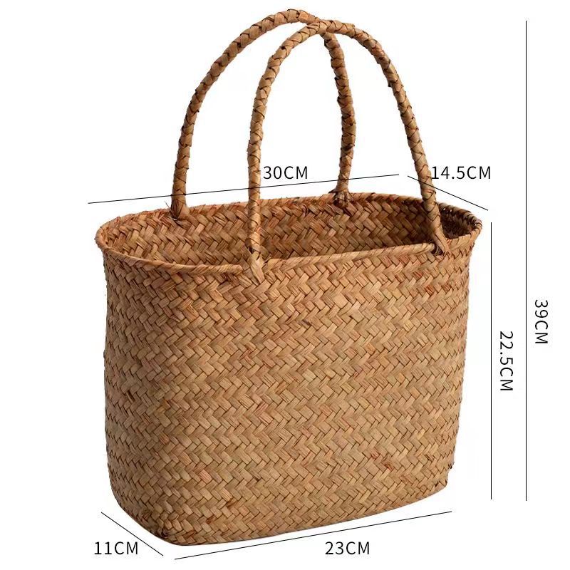 Creative Shopping Basket Flower Arrangement Basket Dishes